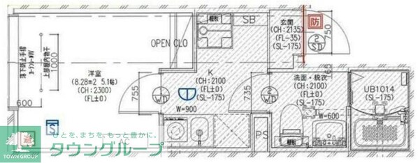阿佐ヶ谷テラスの物件間取画像